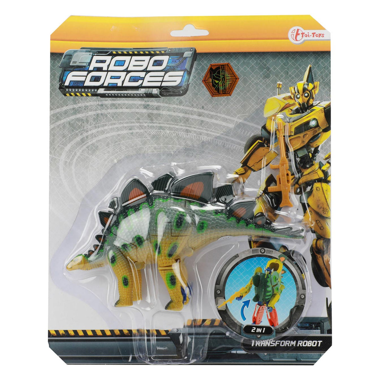 Roboforces Wickelroboter Dino, 17cm