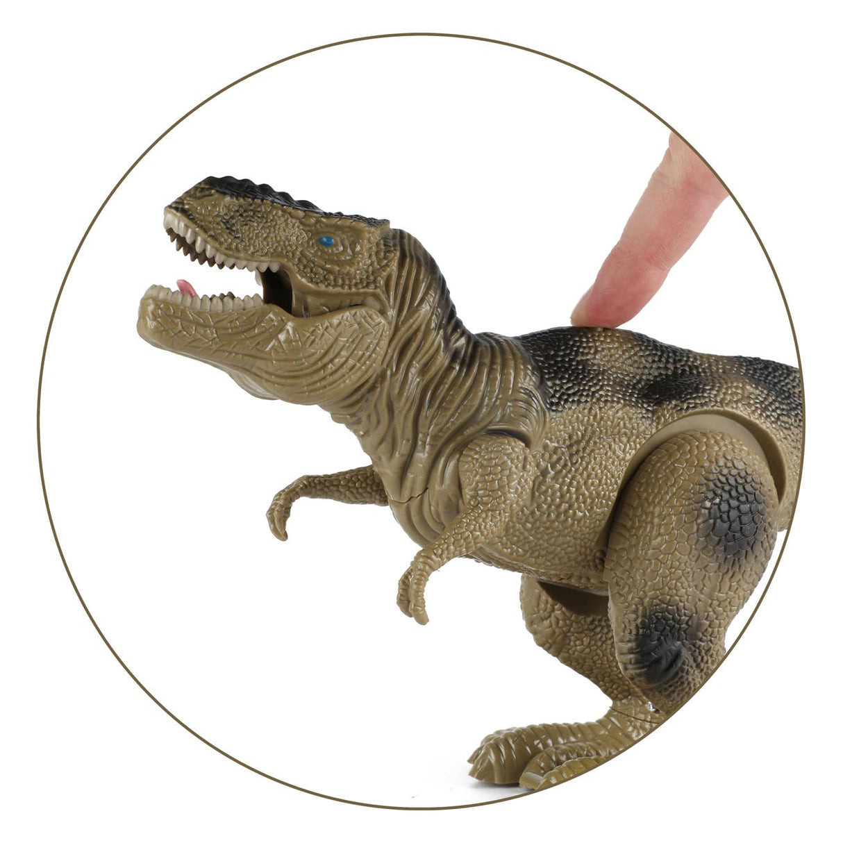 Welt der Dinosaurier, Dino T-Rex, der mit Geräuschen läuft
