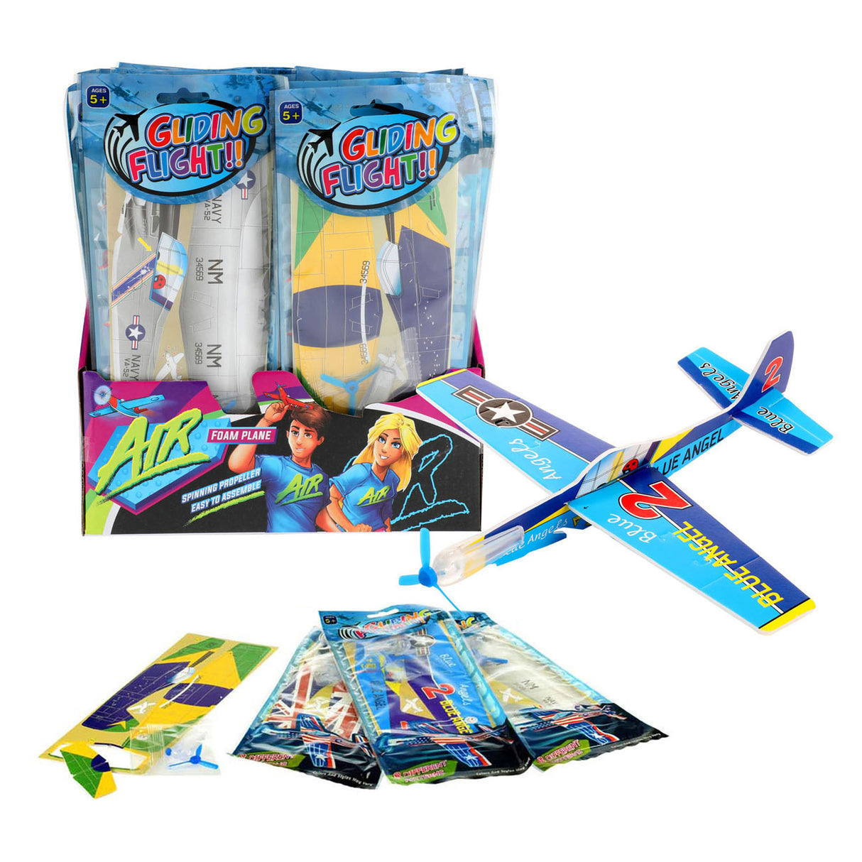 Toi-toys Luftschaumflugzeug