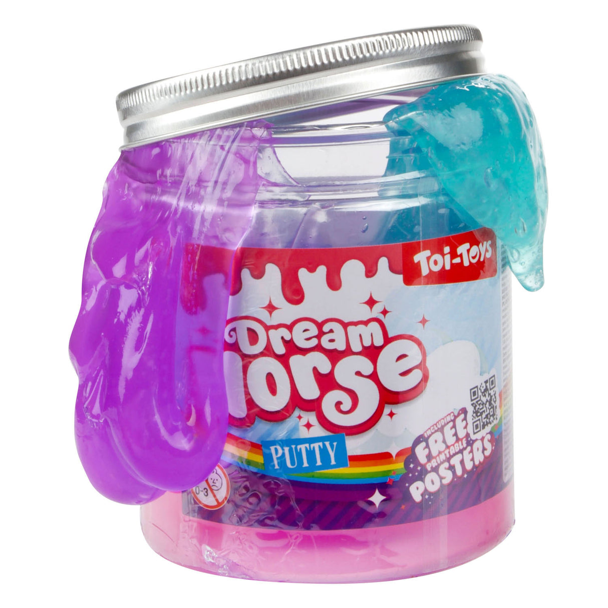 Toi-Toys Toi-Spielzeug leuchtet im Dunkeln, Knete XL