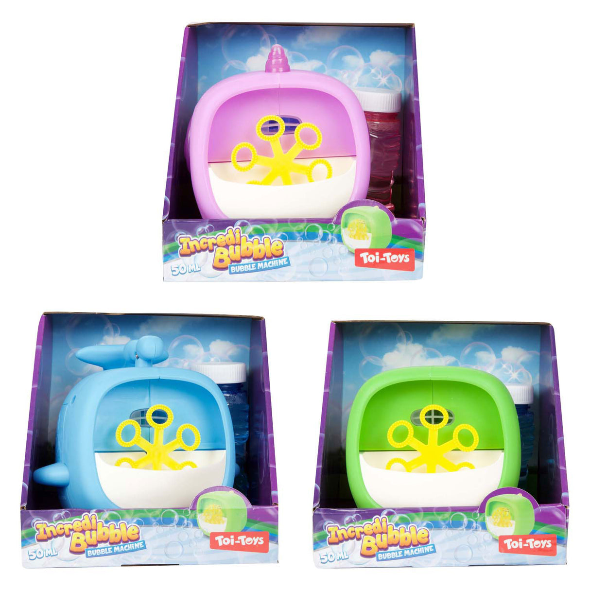 Toi-toys Incredibubble Seifenblasen-Maschinenwürfel