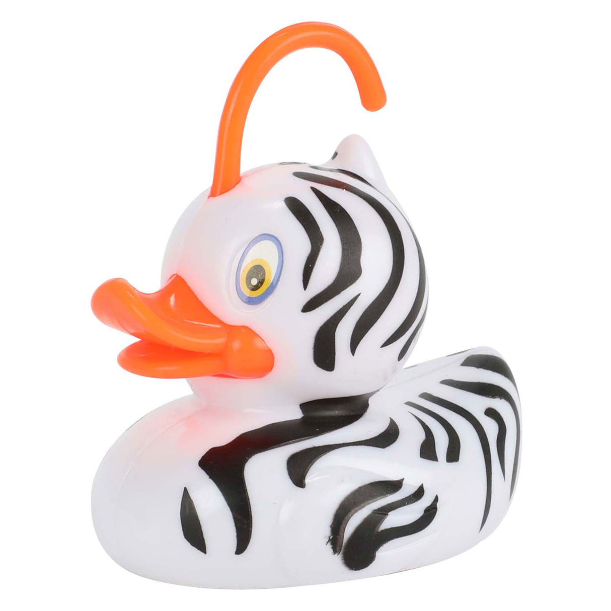 Toi-Toys spielen Angelspiel und fangen die Ente mit Angelrute und Netz