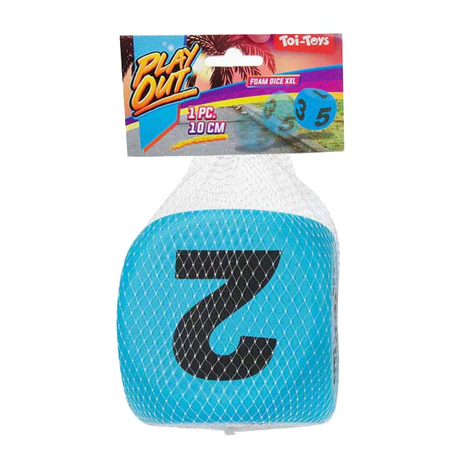Toi-toys spielt Schaumstoffwürfel, 10 cm