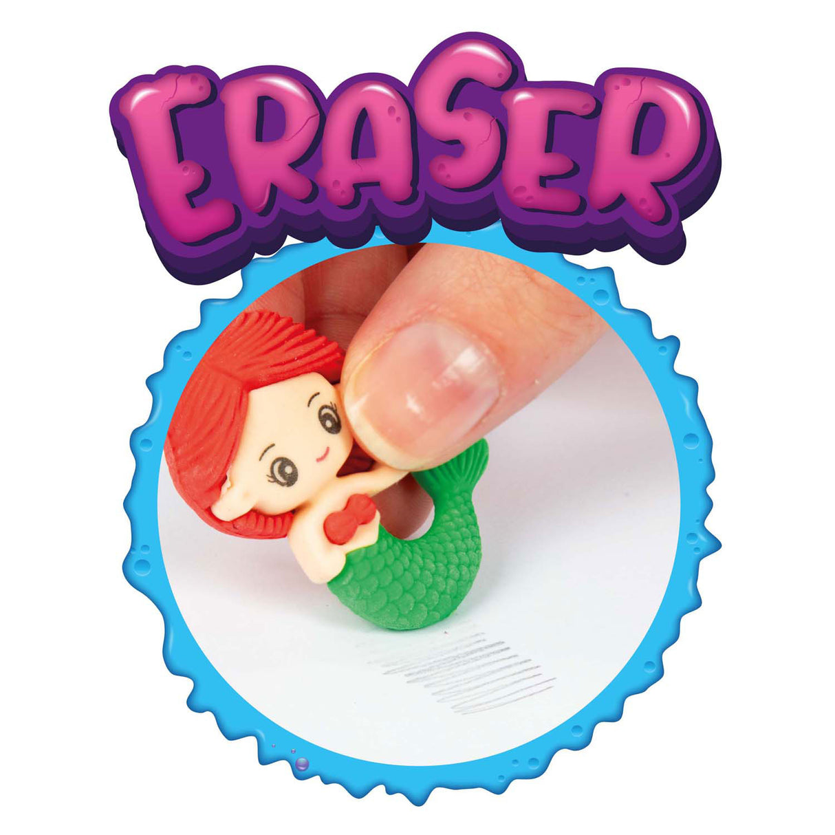 Toi-toys Crazy Putty Regenbogen mit Radiergummi