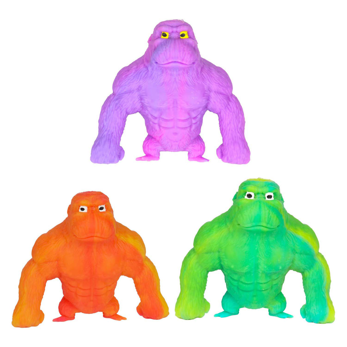 Toi-toys Spaßknet-Gorilla-klobiger Affe, dehnbar, 200 Gramm