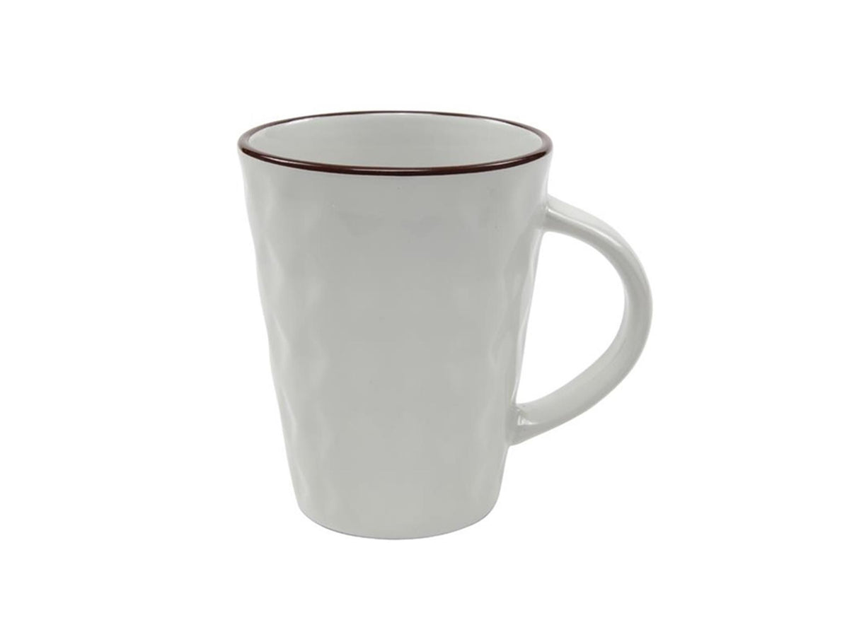 Svenska Living Kaffeebecher Rom 400 ml weiß Box mit 6 Stück