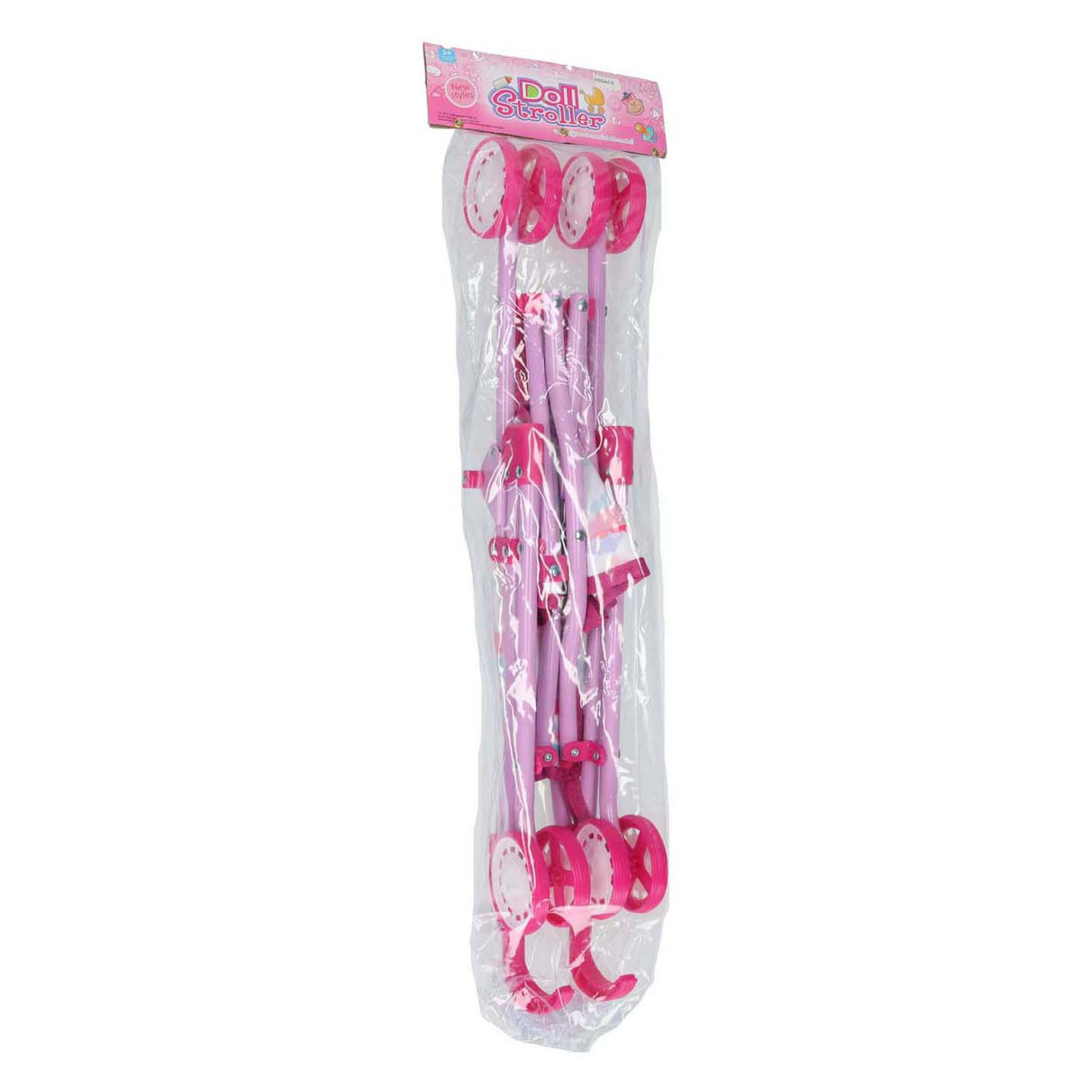 Jono Toys Puppenbuggy Wolken – rosa