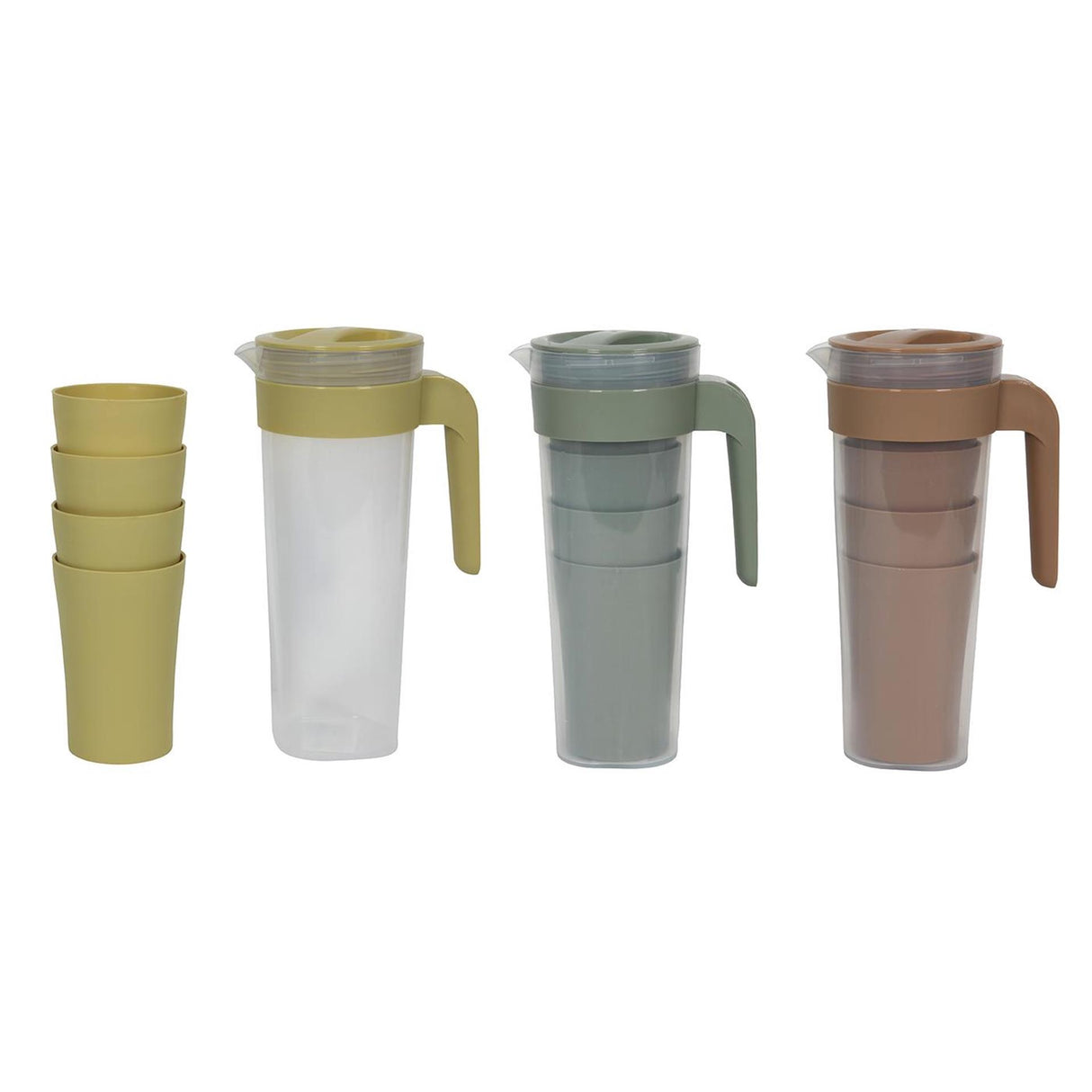 Kunststoffkanne 1,4l mit 4 Tassen