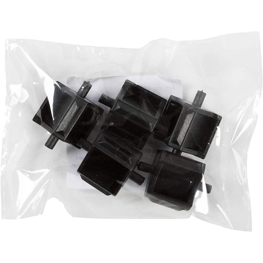 Creativ Firmenrad für Klebebandhalter, schwarz, 5 Stück 1 Box