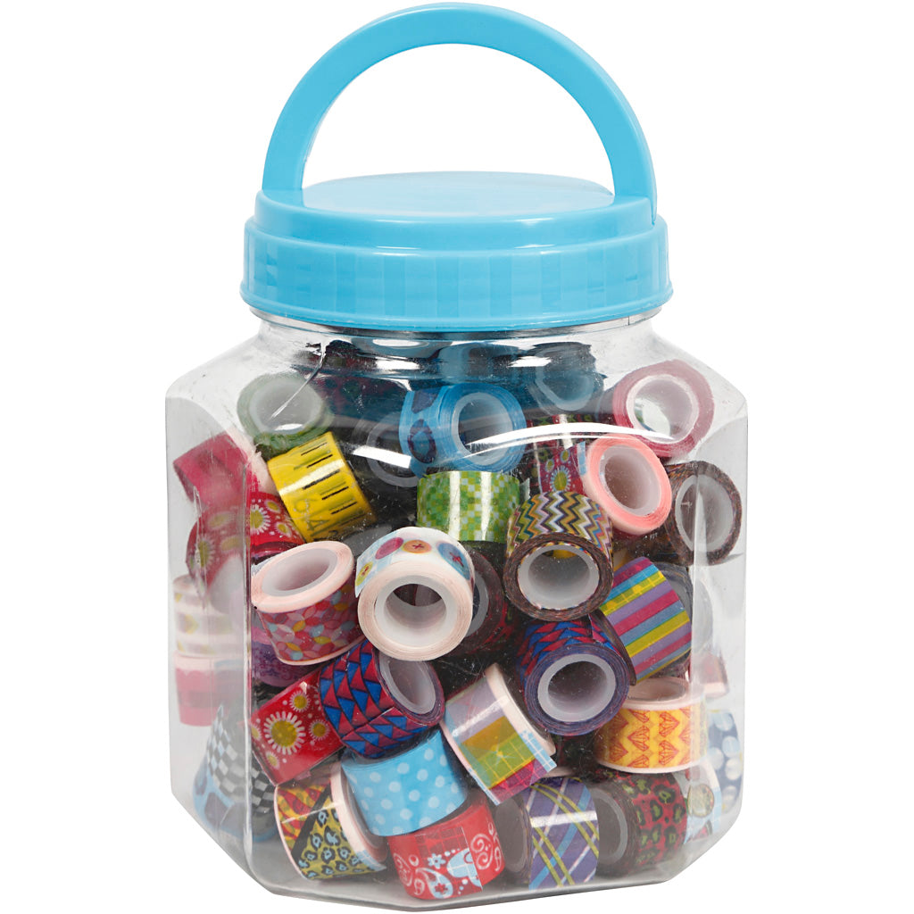 Creativ Firmenband, B: 12 mm, verschiedene Farben, 90x2 m 1 Karton