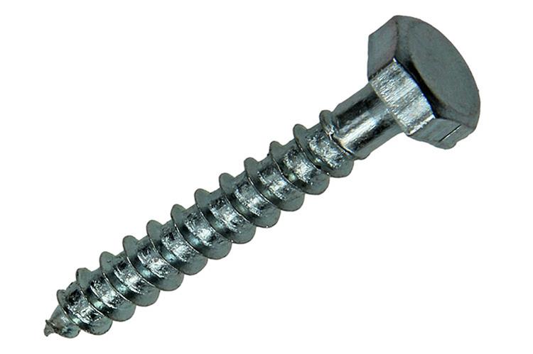 Mack 1007030 - houtdraadbout staal verzinkt 150 st 6 x 40 mm | 3 stuks