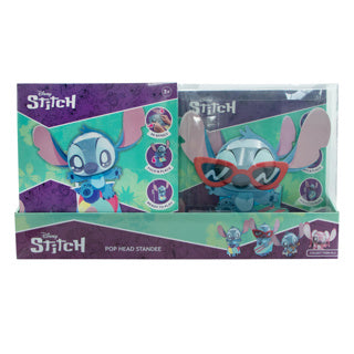 Disney Stitch 3D-Puppenkopf 30 cm, 4-fach sortiert