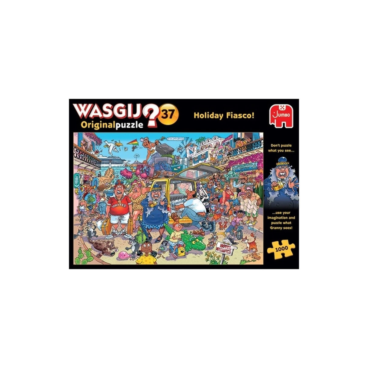 Jumbo-Wasgij-Puzzle Original 37 1000 Teile