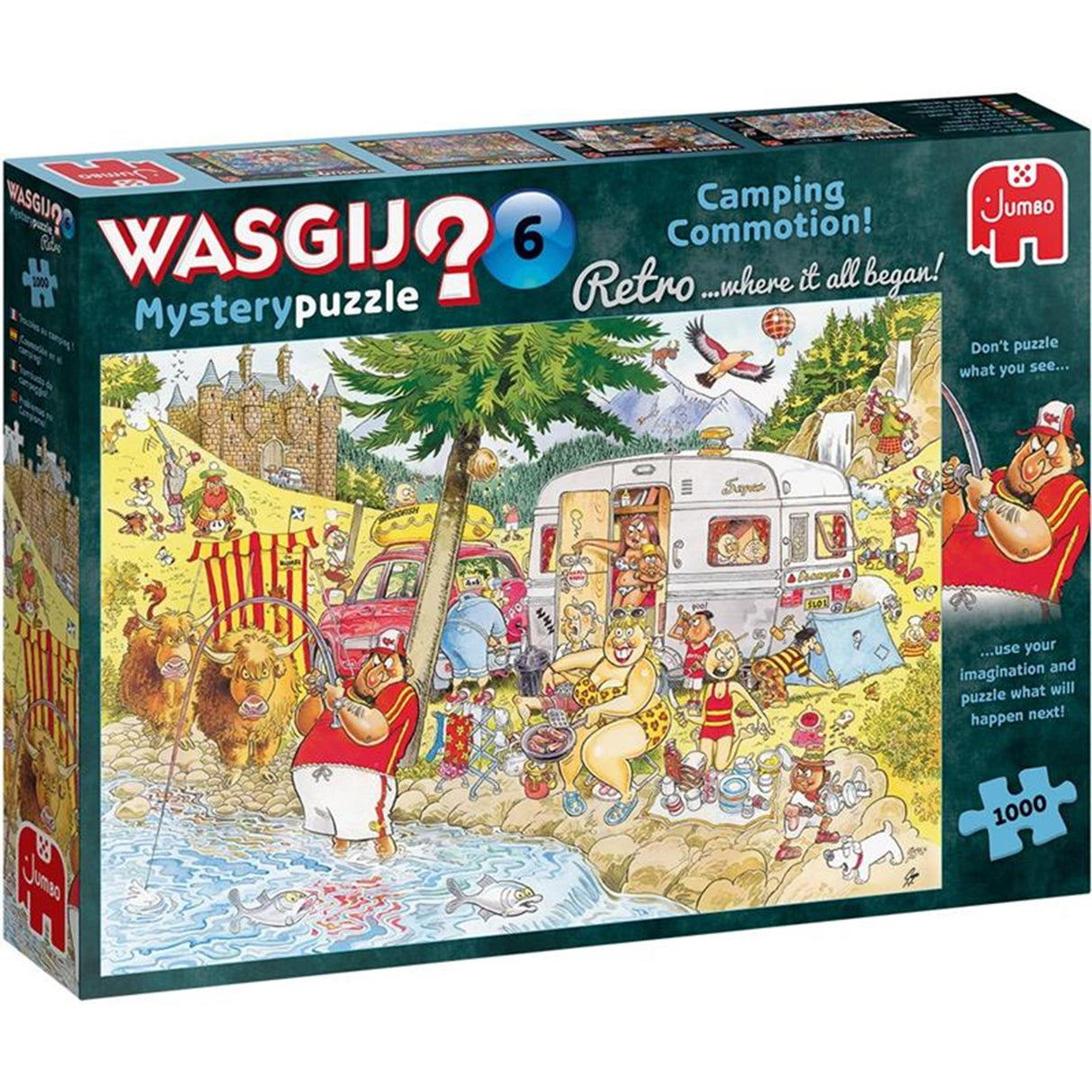 Jumbo Wasgij Retro Mystery 6 – 1000 Stück