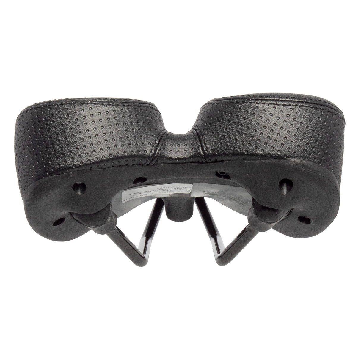 Velo Sattel Plüsch Deep Channel Schwarz