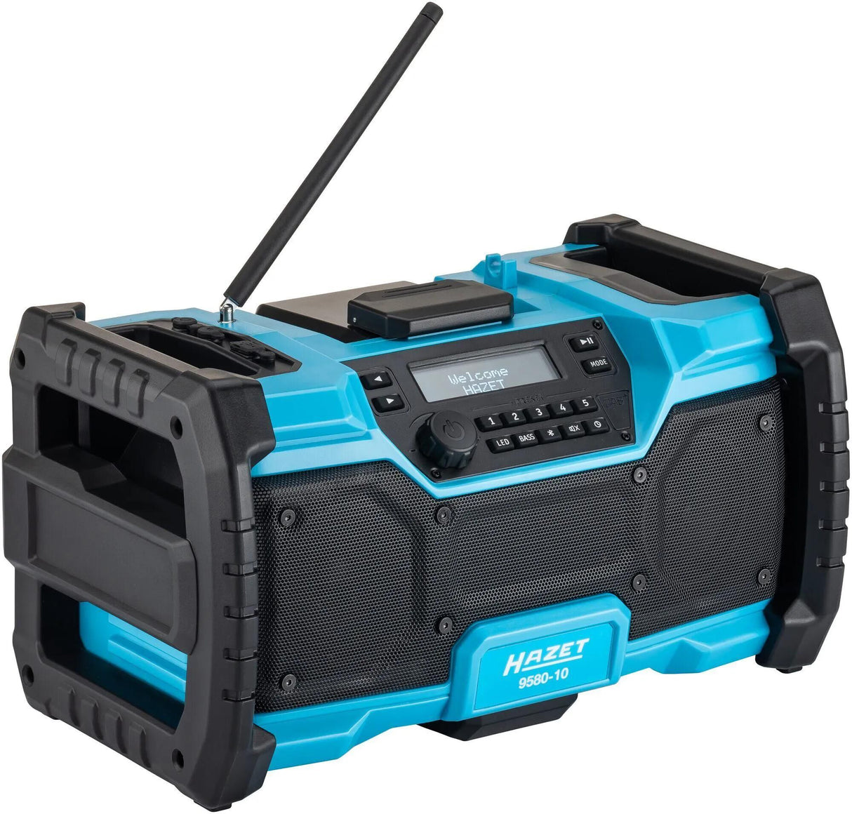 Hazet 9580-10 Baustellenradio DAB-Radio mit Bluetooth