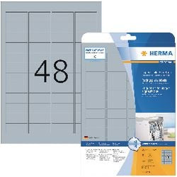 Etiketten herma 4221 silber 45,7 x 21,2 mm 1200 Etiketten