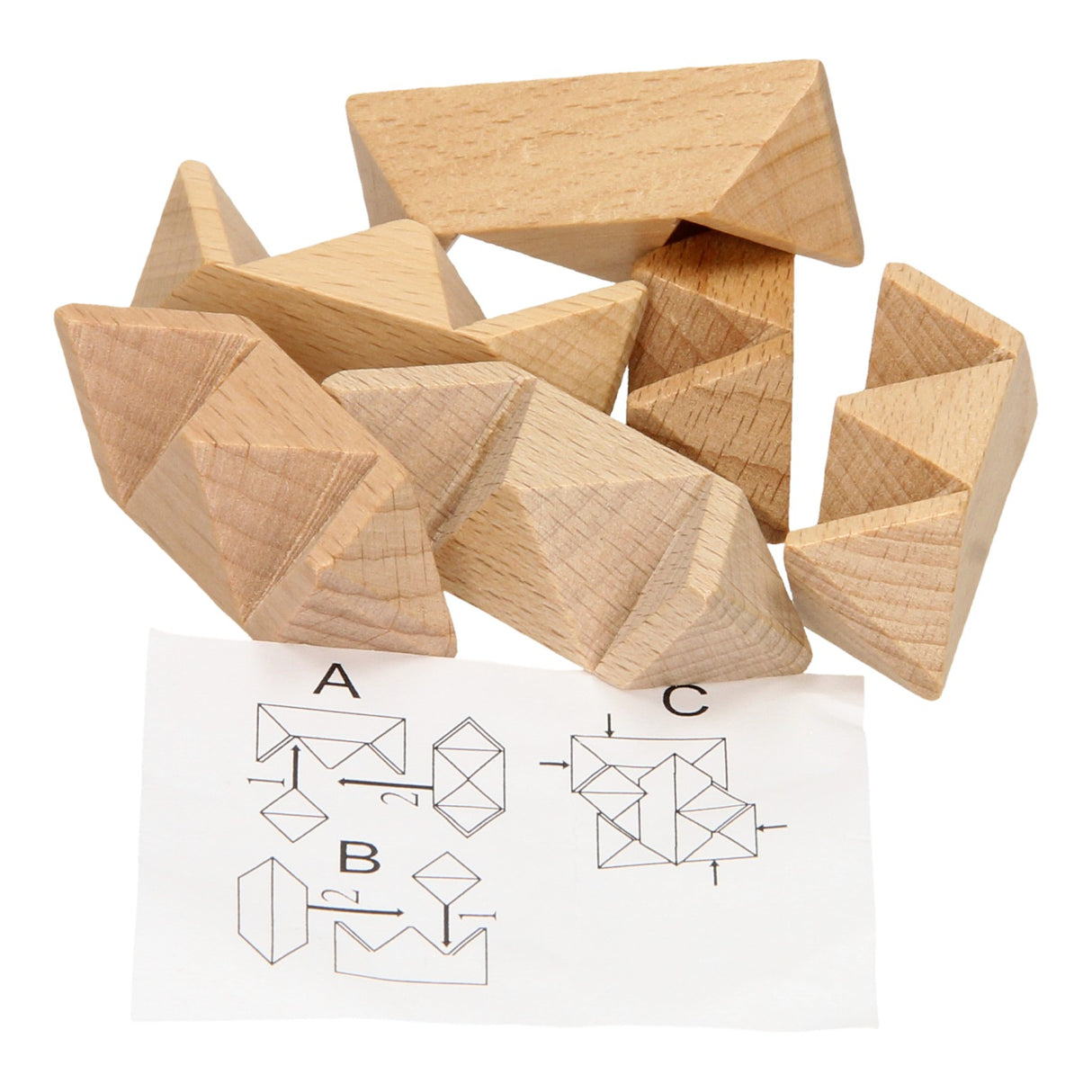 Johntoy Holzhirn Cracker
