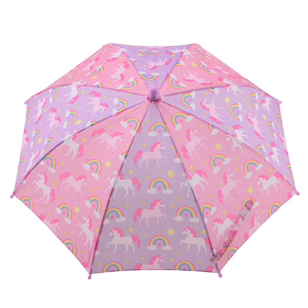 Johntoy Regenschirm Einhorn Regenbogen
