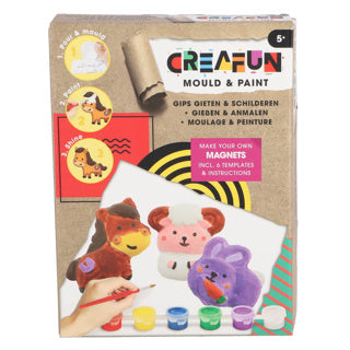 Creafun Gipsabdruckfarm | 4 Stück