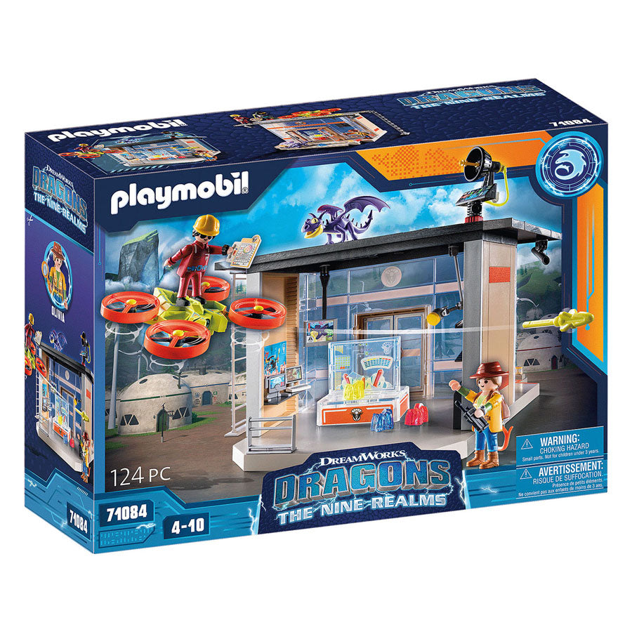 Playmobil-Drachen: Das Icaris-Labor der neun Reiche – 71084