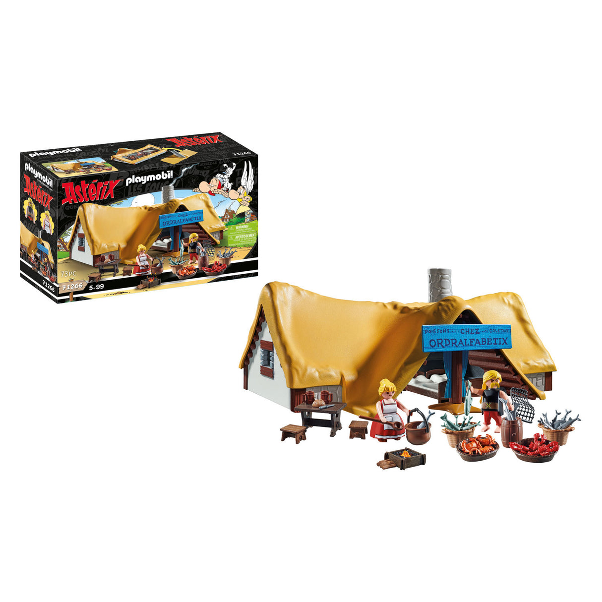 Playmobil Asterix Hoevenix‘ Hütte – 71266
