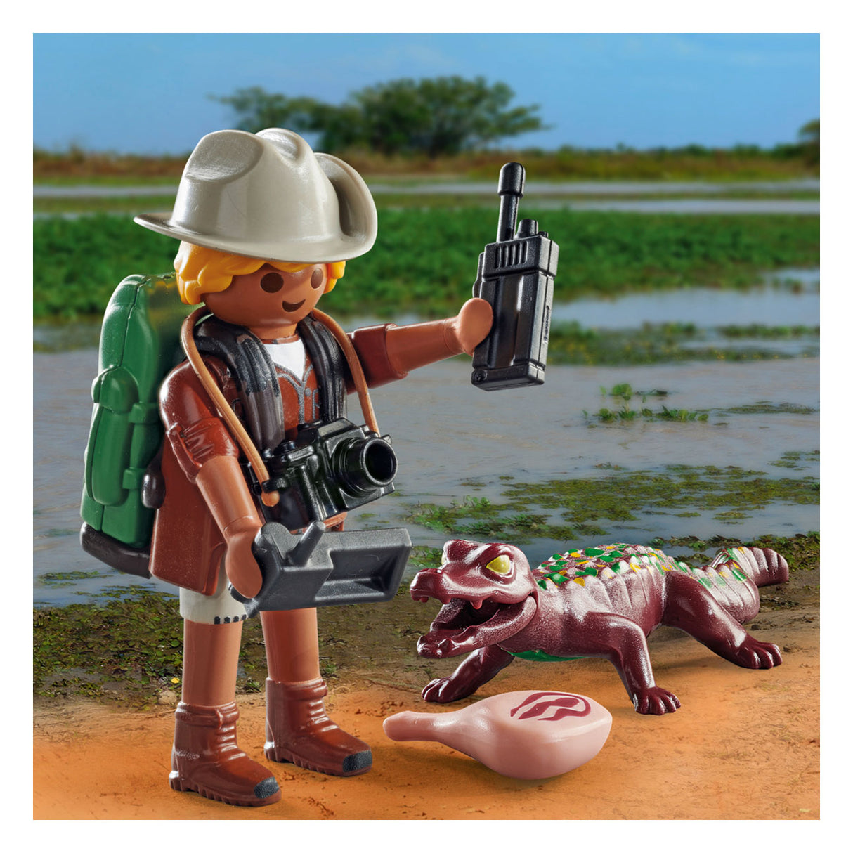 Playmobil -Specials -Forscher bei Young Caiman - 71168