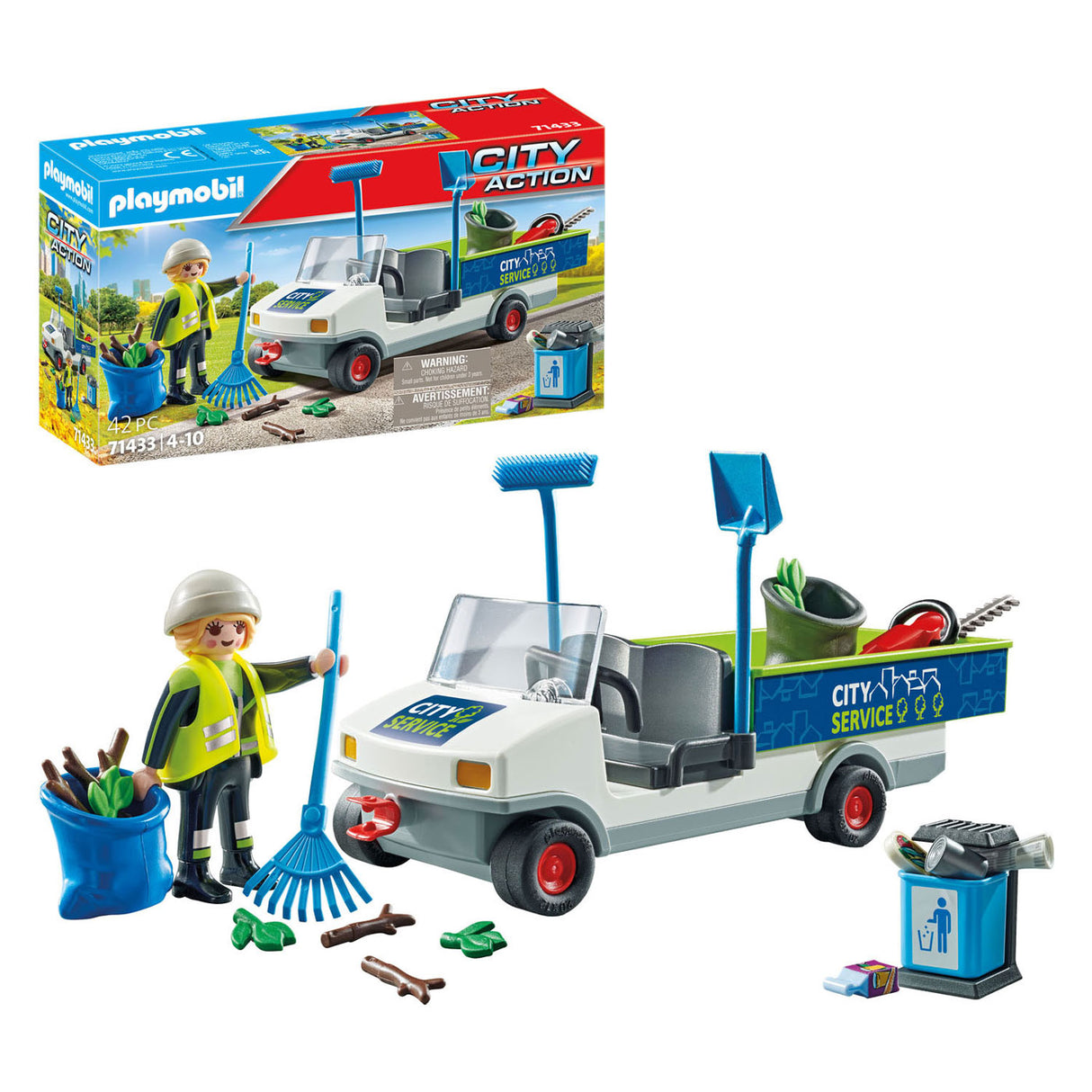 Playmobil City Action Electric Street Machine - 71433