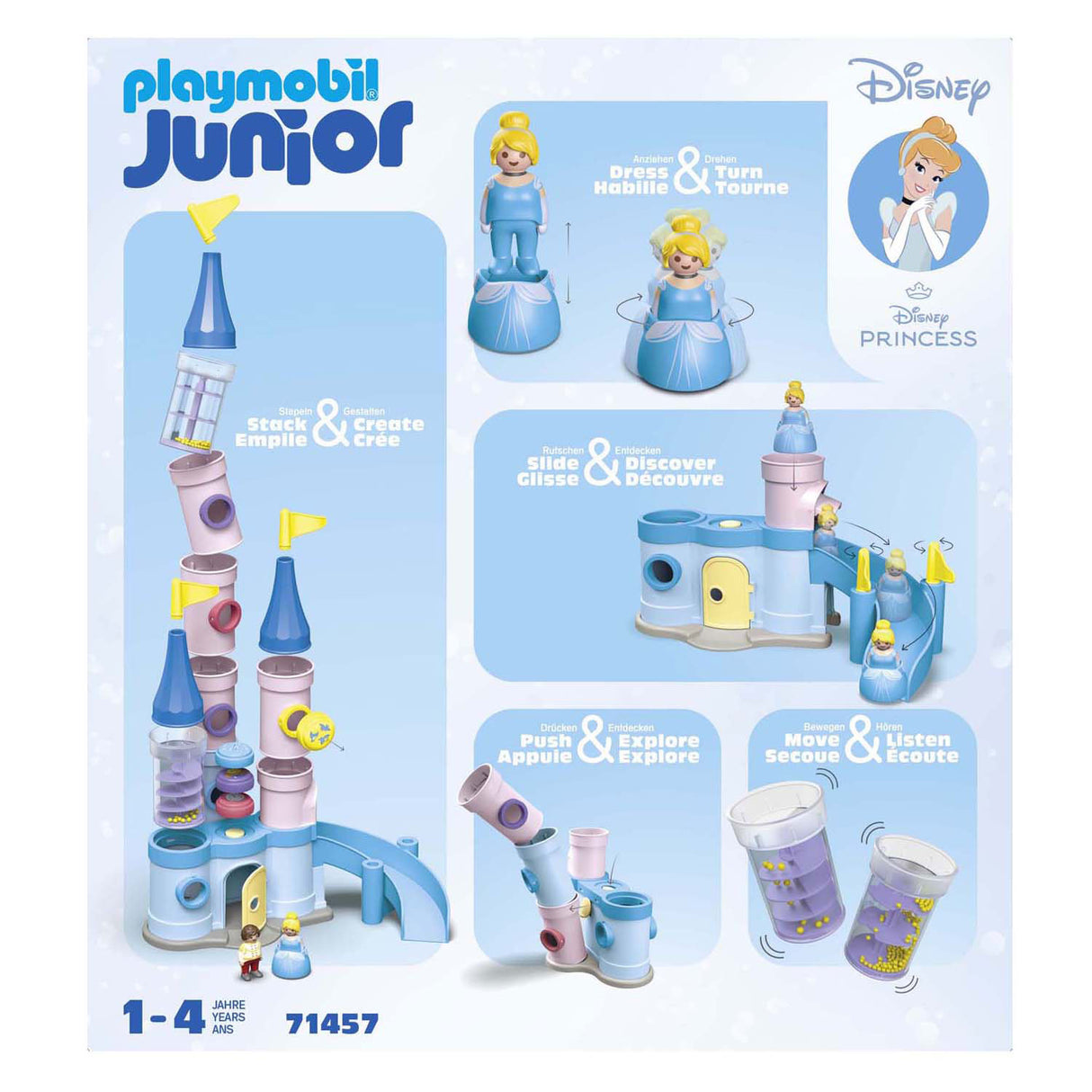 Playmobil Junior Disney Aschenputtels Schloss – 71457