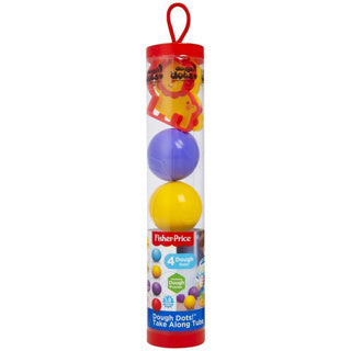 Mattel Fisher-Price Teig 4 Kugeln in Tube mit Formen