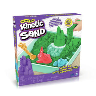 Spinmaster kinetischer Sand Sandkasten grün