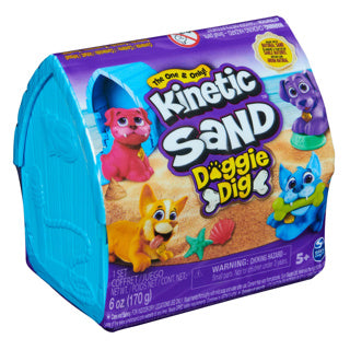 Kinetischer Sand-Hundegraben | 3 Stück