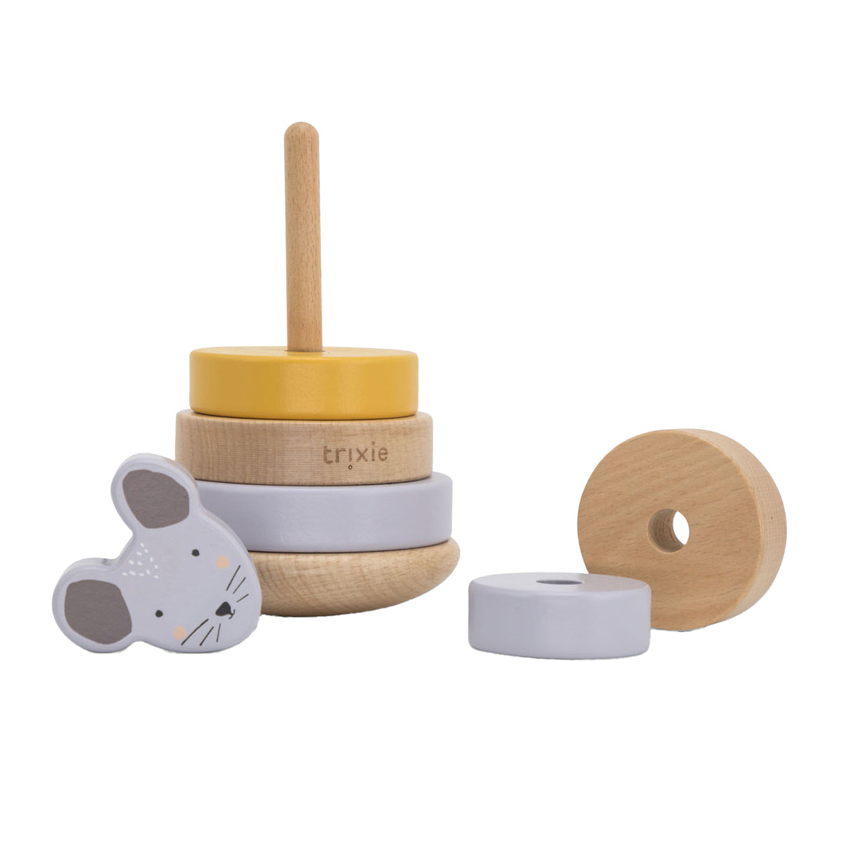 Trixie Wooden Stacking Tower - Frau. Maus