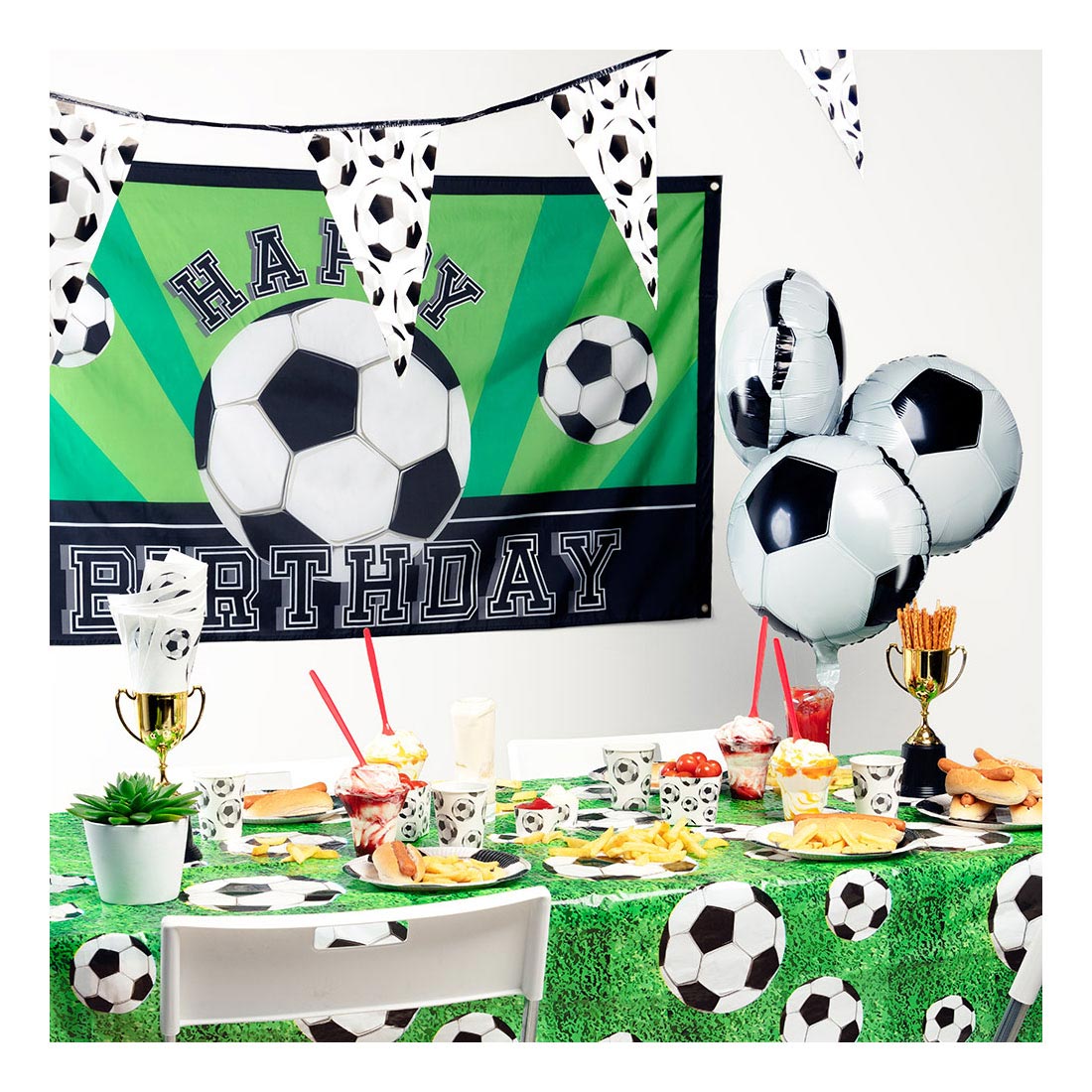 Boland Flag Line Fußball-Punktflaggen, 6 mtr.