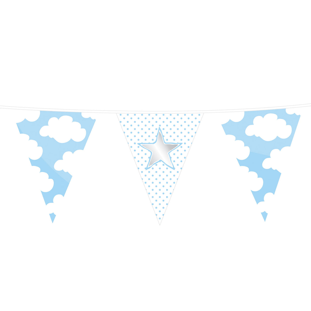 Haza White Beard Flag Line Baby Boy, 10 mtr.