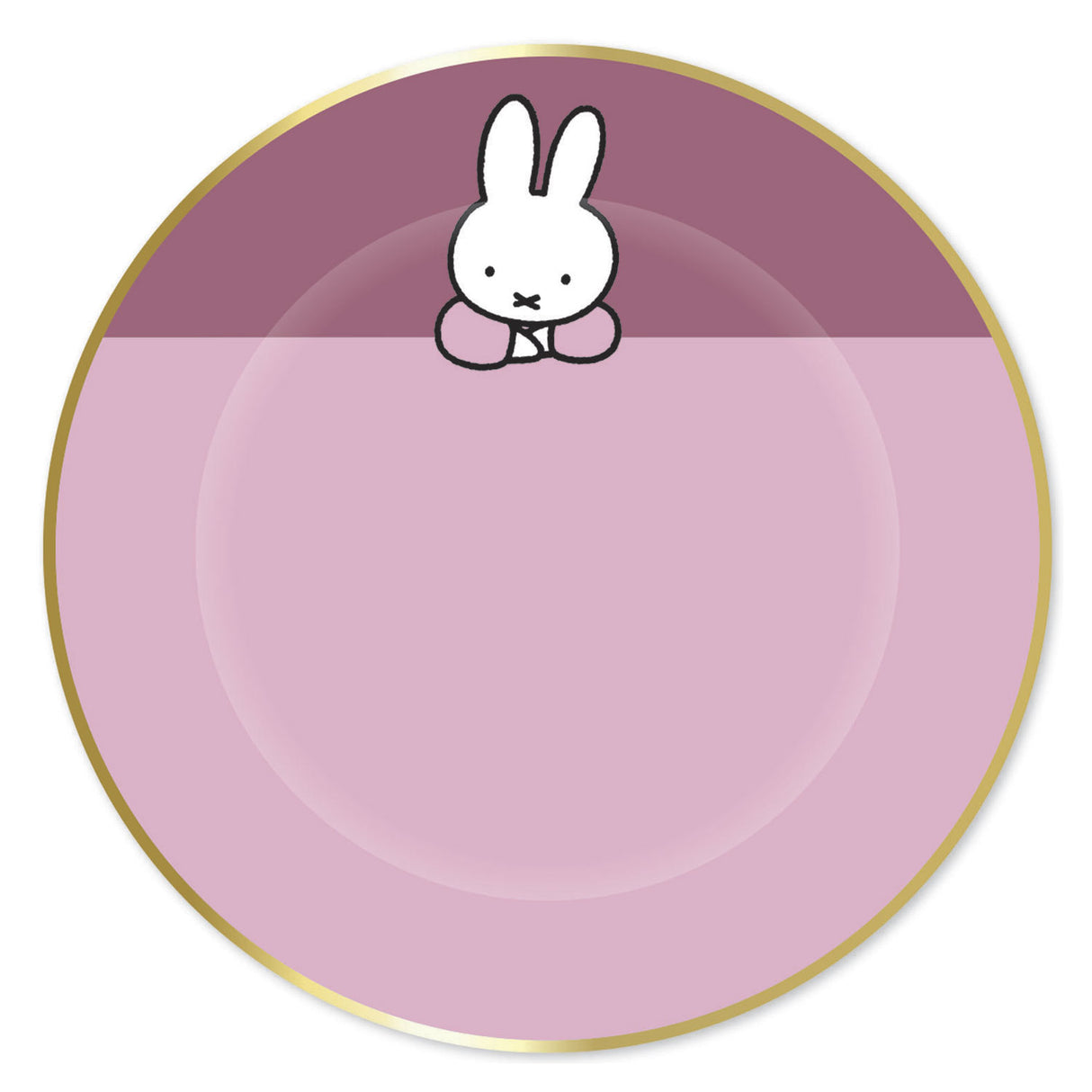 Haza weiße Bartplatten Miffy Pink, 8 Stk.