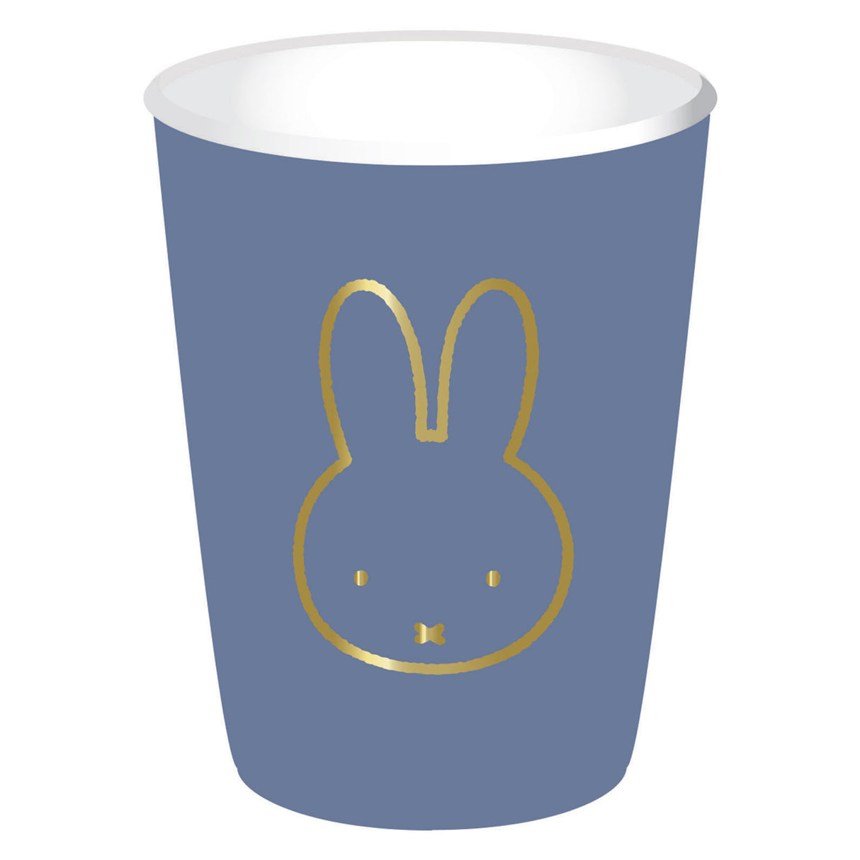 Haza Whitebeard-Becher Miffy blau, 8 Stk.