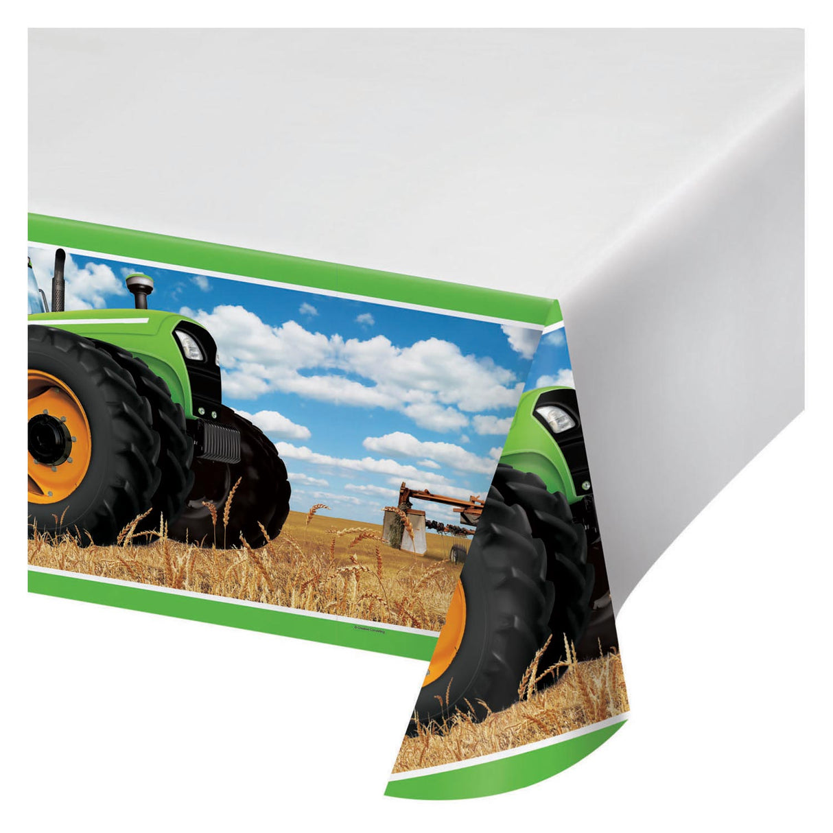 Haza Whitebeard-Traktor-Tischdecke