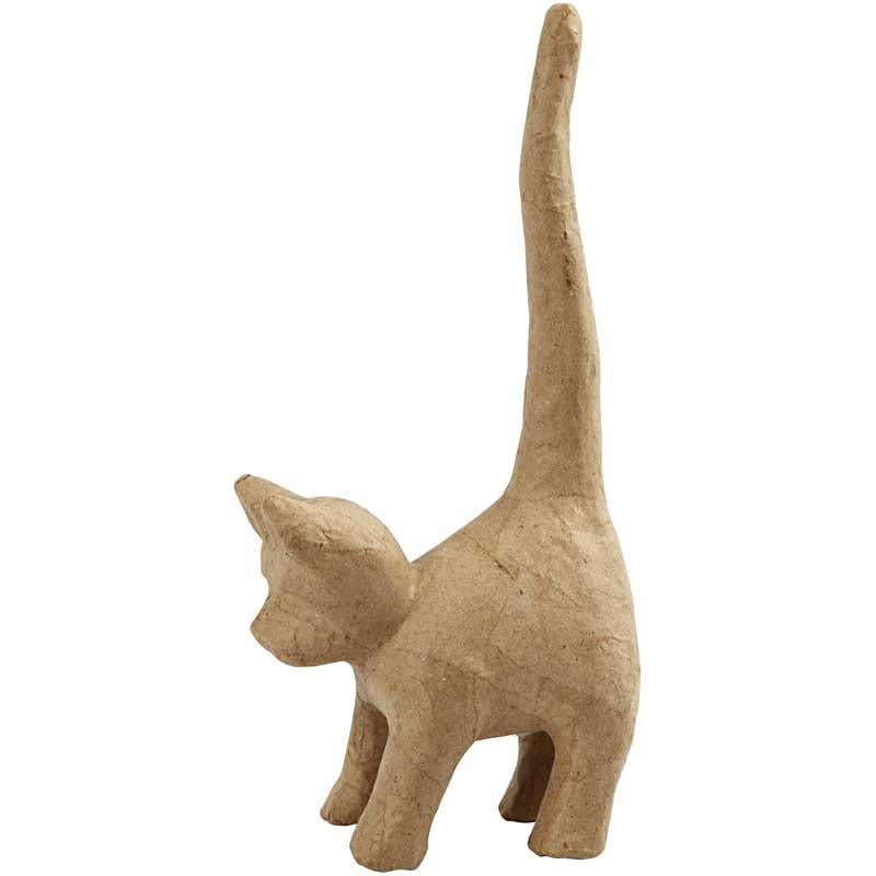 Creativ Firmenkatze, H: 28 cm, L: 12 cm, 1 Stück