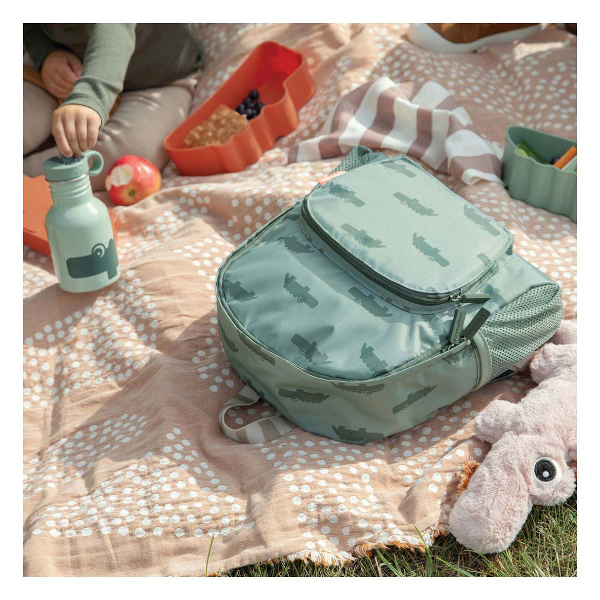 Done by Deer Kinderrucksack Krokogrün 5 l