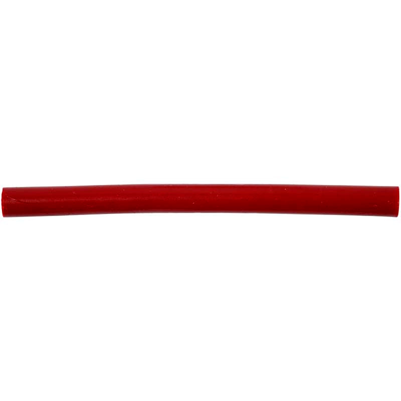 Creativ Company Wachs für Waschpistole, L: 10 cm, D 8 mm, rot, 6 Stück 1 Box