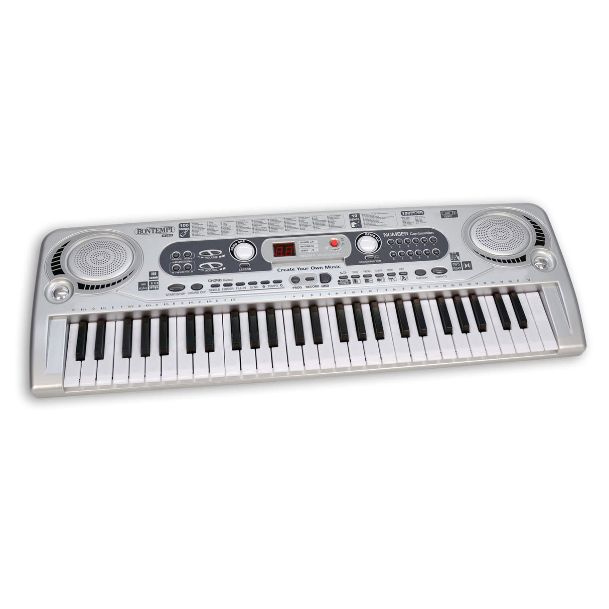 Bontempi Digital Tastatur, 54 Tasten