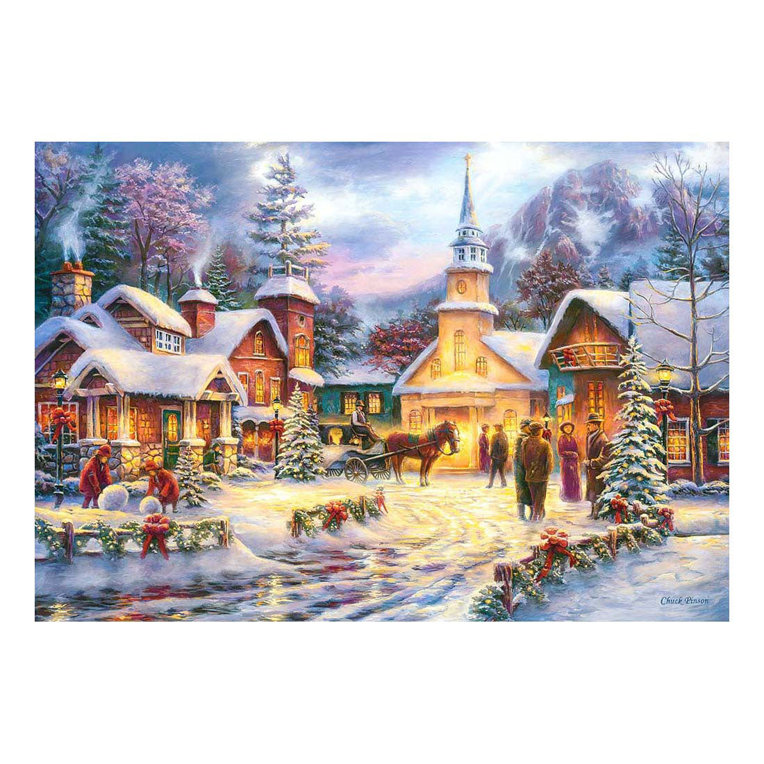 Selecta Castorland-Puzzle Der Glaube ist tief, 1500 Teile.