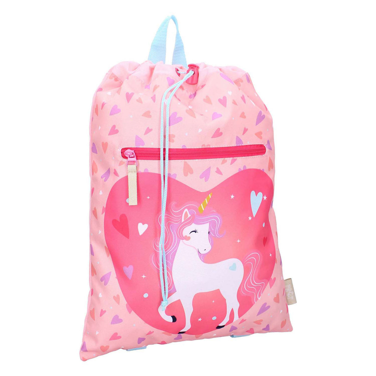 Vadobag lustiger Turnbeutel Happy Go Lucky Einhorn