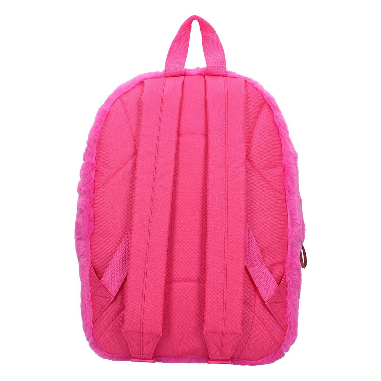 Milky Kiss Rucksack mit Wow-Faktor, flauschiges Rosa