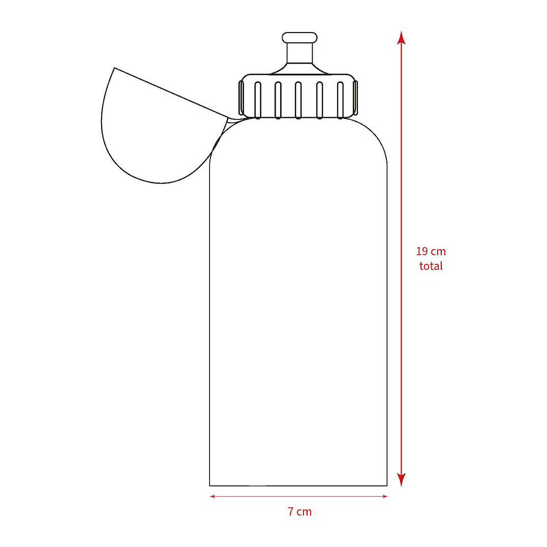 Vadobag Trinkflasche Hello Kitty Aluminium 500ml