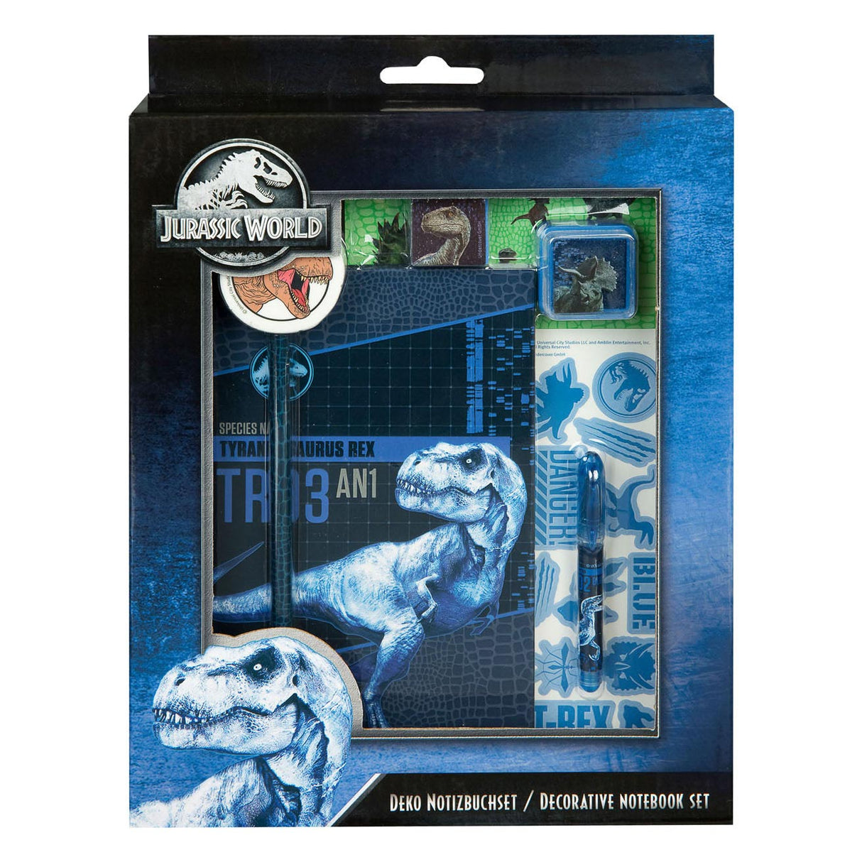 Undercover Jurassic World Notizbuch-Set