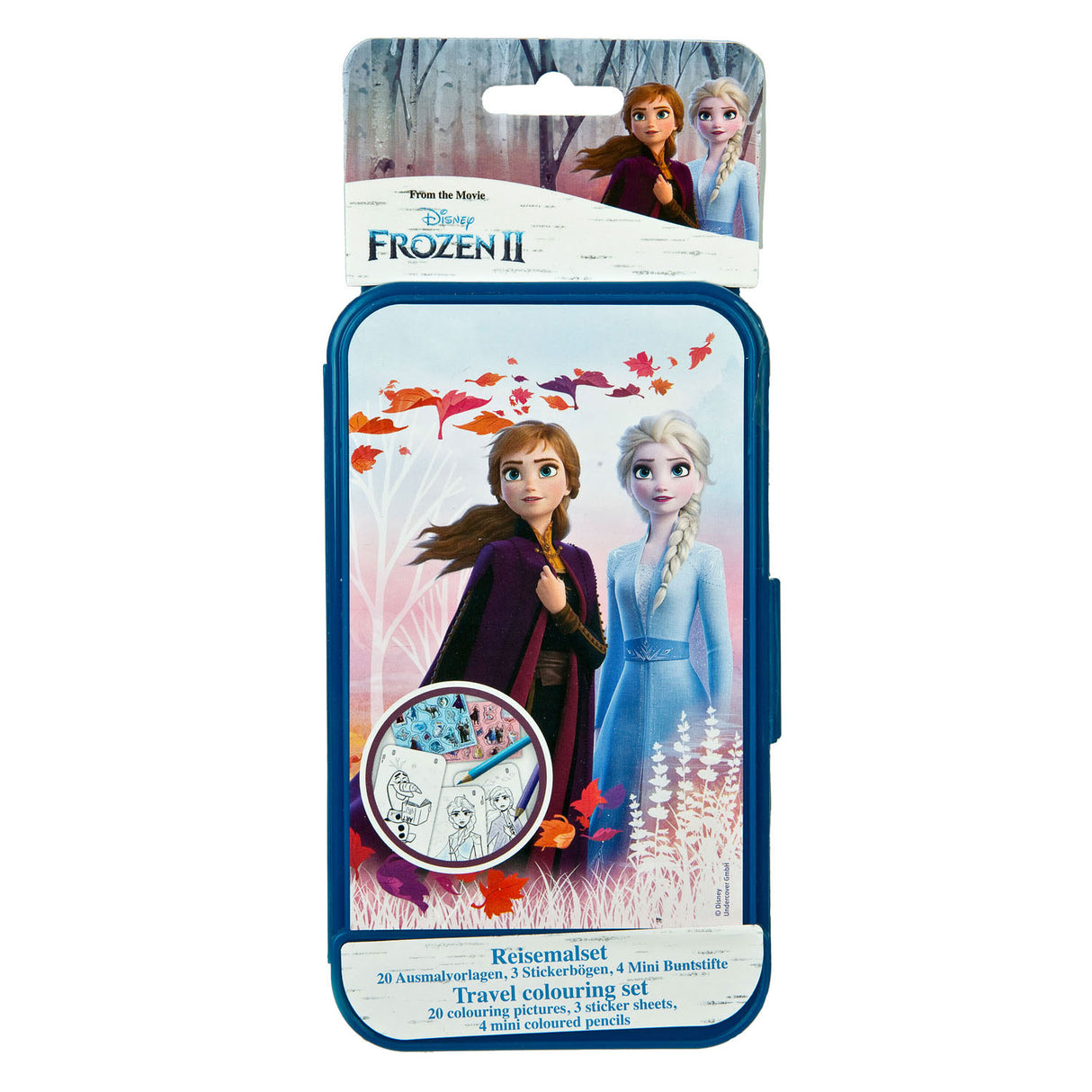 Undercover Reis Farb -Set, Disney Frozen, 27dlg.