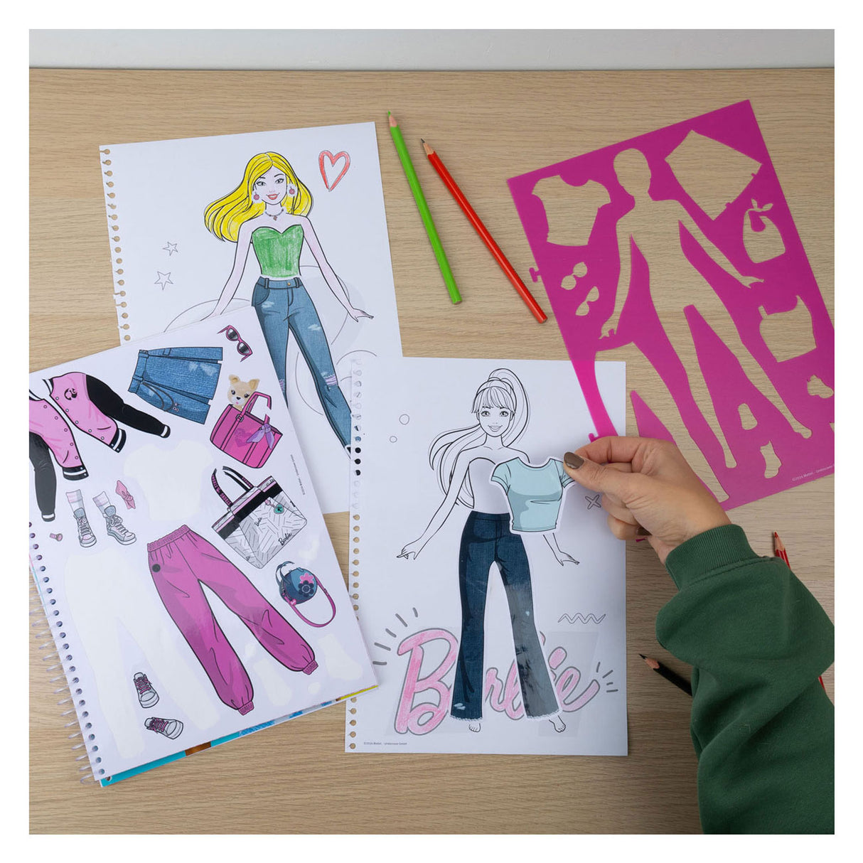 Undercover Modedesigner Barbie Craft Set