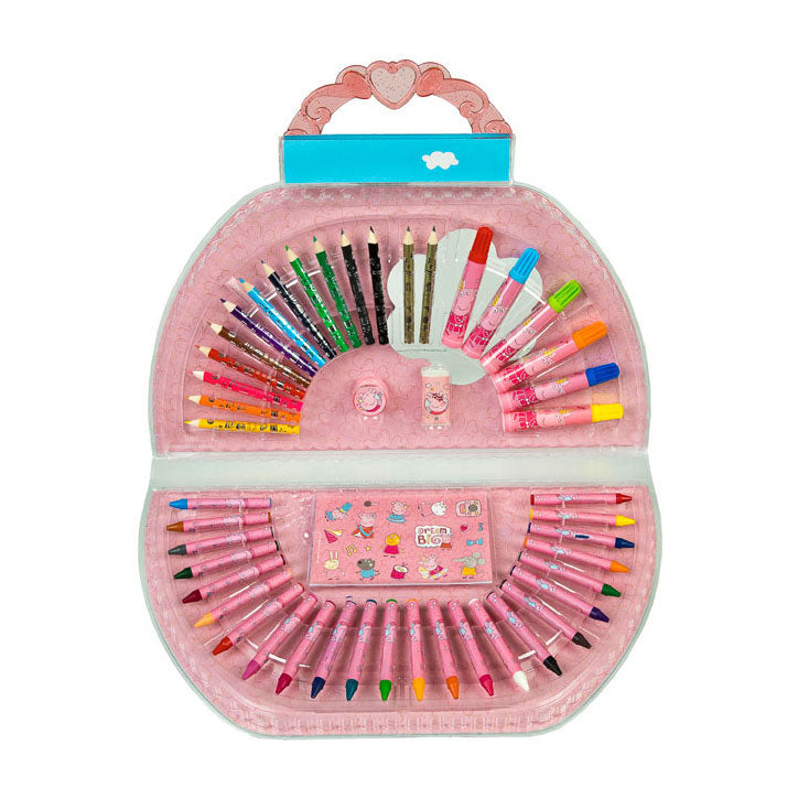 Undercover Malkoffer Peppa Pig, 51-tlg.